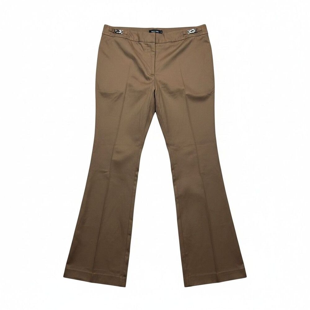NWT New York & Company 7th Avenue Pants Womens 14 Brown Boot Cut Stretch